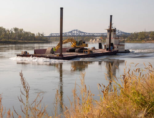 ARTICLE: USACE Omaha District and Flatwater Group Partner for Missouri River Maintenance